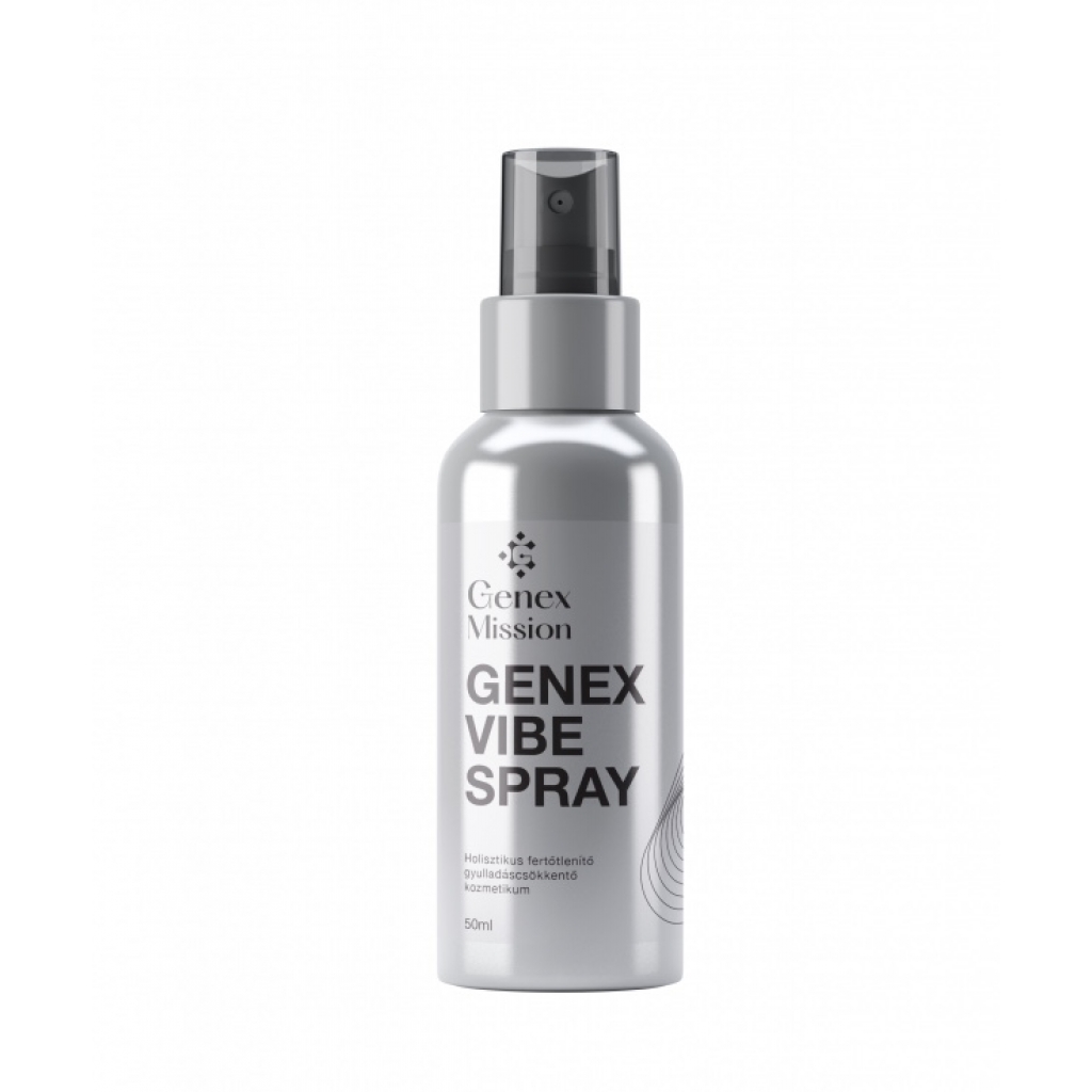Genex Vibe Spray Holisztikus fertőtlenítő, gyulladáscsökkentő kozmetikum