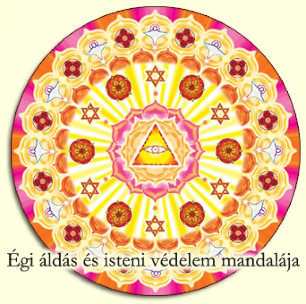 MANDALA FALIKÉP - ÁLDÁS, VÉDELEM